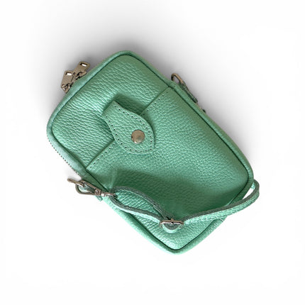 Leather Crossbody Phone Bag